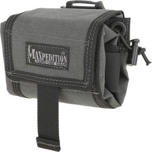 Maxpedition MX209W Mega Rollypoly Wolf Gray 4&#034;x4&#034;x2&#034; Closed