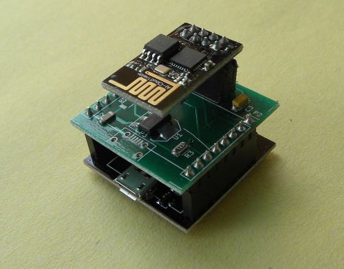 Esp8266 wifi iot module esp-01 programmer and breadboard adapter for sale