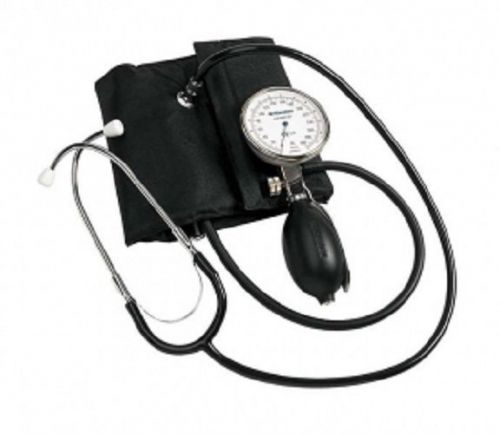 Riester LF1442 Sanaphon Palm-Style Blood Pressure Aneroid Sphygmomanometer Black