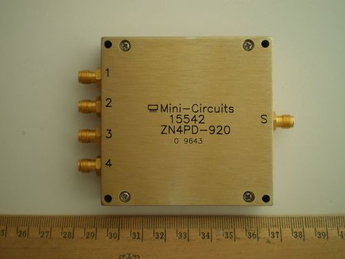 1 pc of Mini-Circuits ZN4PD-920  RF Power Splitter/ Combiner