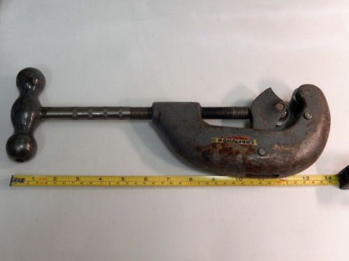 Vintage Craftsman No 12 Saunders 1/8 to 2&#034; Capacity Pipe Tube Cutter USA Heavy