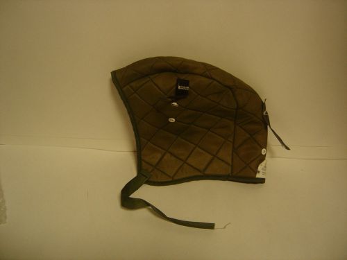 HARD HAT LINER TREATED WITH FLAME RETARDENT GREEN WITH CHIN STRAP NNB