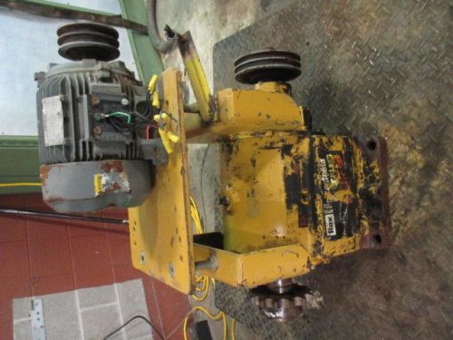 Rex venus planetgear gear box w/5hp motor #6171211d model-venus used for sale