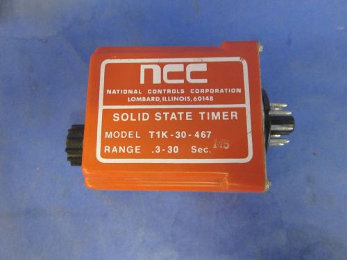 Ncc solid state timer t1k-30-467 - .3 to 30 seconds - good condition for sale