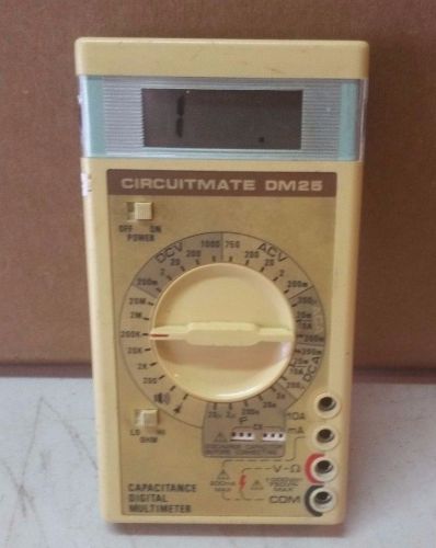 Circuitmate DM 25 Capacitance Digital Multimeter