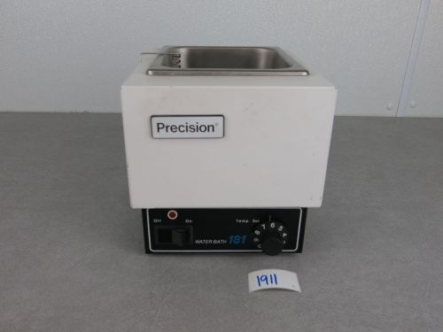 Precision Scientific Model 181 Cat No. 66557-28 Heated Water Bath