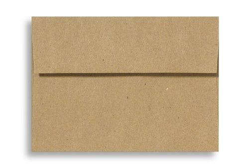 Envelopes.com A7 Invitation Envelopes w/Peel &amp; Press (5 1/4 x 7 1/4) - 100%