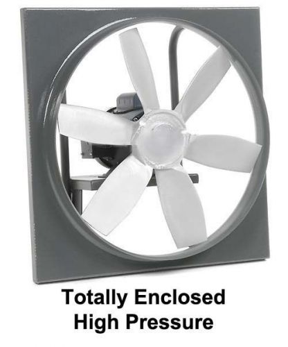 24&#034; - 3 Ph - 1/4 HP - 230 / 460 V - 2 Blade - Enclosed Exhaust Fan - Commercial