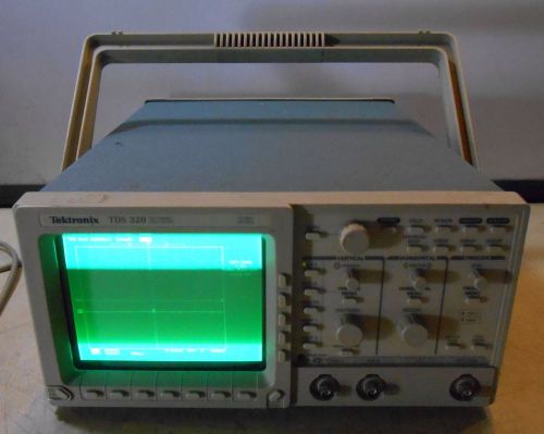 TEKTRONIX TDS 320 TWO CHANNEL OSCILLOSCOPE 100MHz 500MS/s