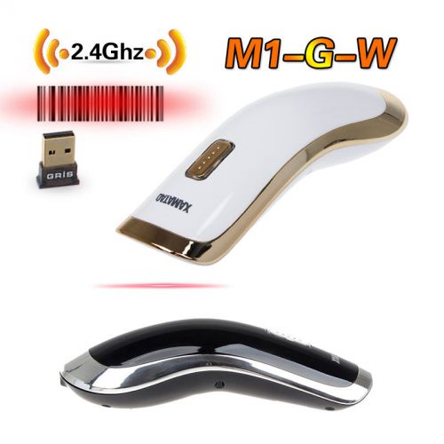 M1-w-g 2.4g 10m cordless mobile phone screen barcode scanner bar code reader for sale