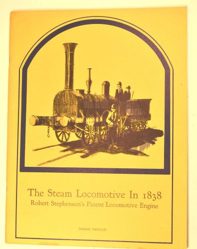 The steam locomotive in 1838 by tredgold book  4 model live steam myford lathe for sale