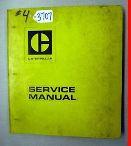 Caterpillar Service Manual Model M LT &amp; 590S Forklifts
