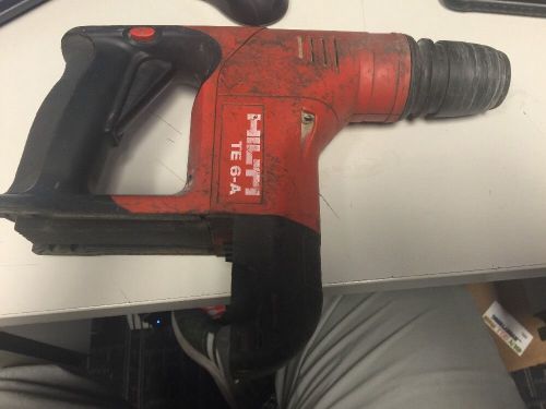 HILTI TE 6-A CORDLESS ROTARY HAMMER, TOOL ONLY