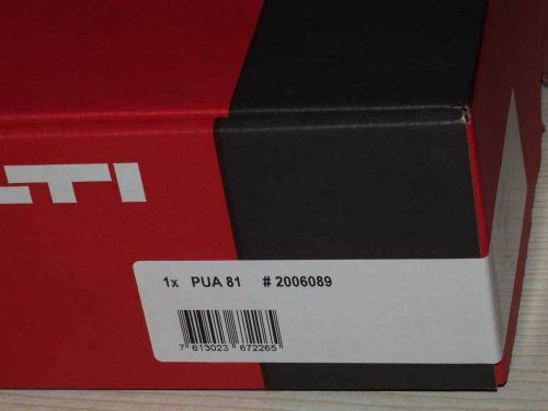 New in Box! Hilti PUA81 For PSA 81 or PRA 84 battery packs and PSA 100 monitor