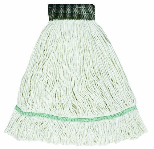 Wilen A02901, J W Atomic Rayon Loop Wet Mop, Small, 5&#034; Mesh Band Case of 12