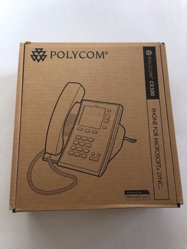 Polycom CX500 Desktop VoIP Phone for Microsoft Lync 2201-44300-001 NEW