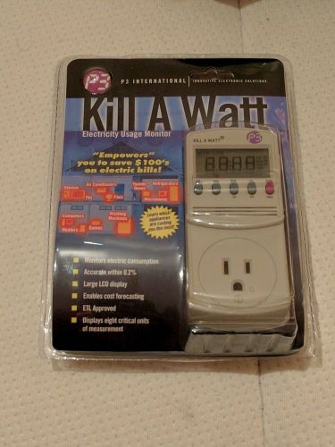 Kill A Watt P3 Electricity Usage Monitor