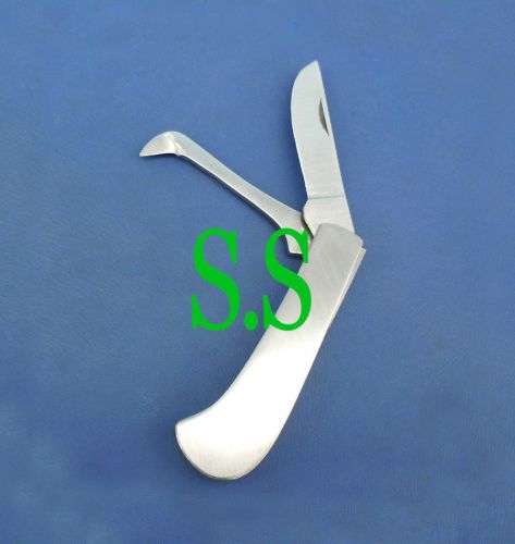 Folding Knife Two Blades Veterinary Instruments