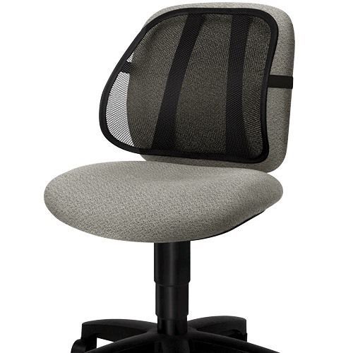 Fellowes Office Suites Mesh Chair Back Support Black #80365 Box Of Two New