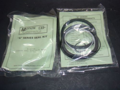 NEW LOT OF 2 MOTION CONTROLS K SERIES SEAL KIT, R-20730 NEW IN FACTORY PACKAGING