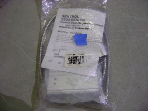 NEW GE SENTROL 2302AL 3.6&#034; SURFACE MOUNT CONTACT MAGNET COMMERCIAL CURTAIN DOOR
