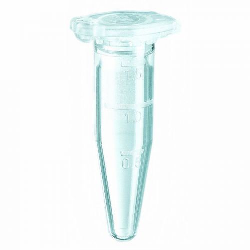 Eppendorf 022364111 Flex-Tube 1.5mL Microcentrifuge Tube, Clear (Pack of 500)