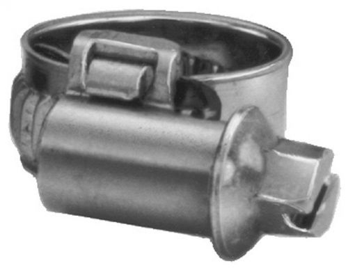 Precision Brand Smooth Band Metric Worm Gear Hose Clamp, 8mm - 16mm (Pack of 10)