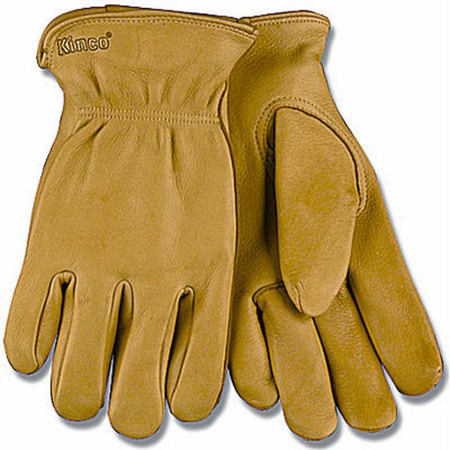Kinco Gloves 90 - Unlined Deerskin Gloves - Golden