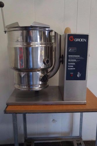 Groen 20 qt table top electric steam jacketed kettle for sale