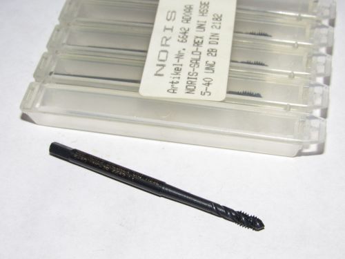 Noris #5-40 unc-2b salorex hsse modified bottoming spiral flute tap 6642ad0aa for sale