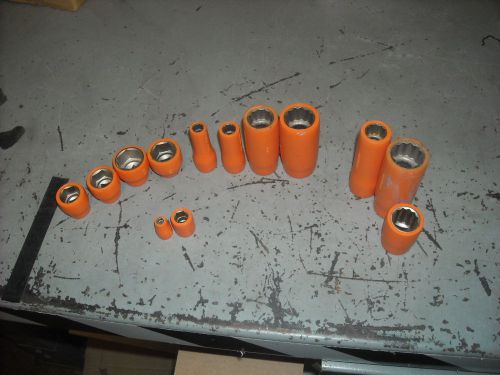 Sibille 1000v  Misc. Sockets   Lot of 13     New