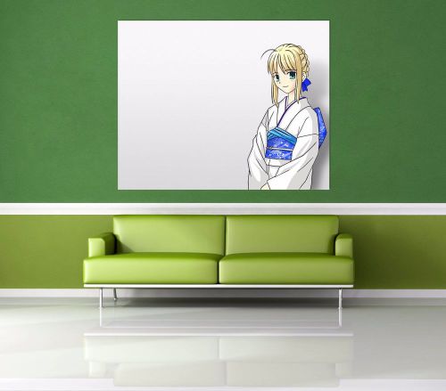 Fate/stay night Anime, Canvas Print ,Wall Art,HD,Decal,Banner