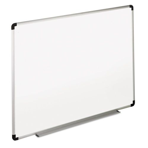 Universal Dry Erase Whiteboard, 36&#034; x 24&#034;, Aluminum &amp; Plastic Frame (UNV43723)