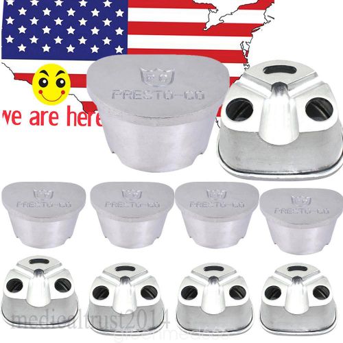 10 US STOCK DENTAL dentist Aluminum Duplicating Flasks compressor compress PRESS