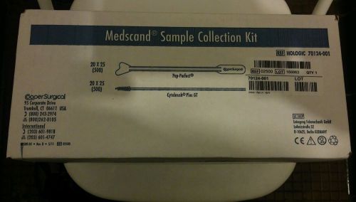 Cooper surgical medscand sample collection kit 1 box brand new!!!! for sale