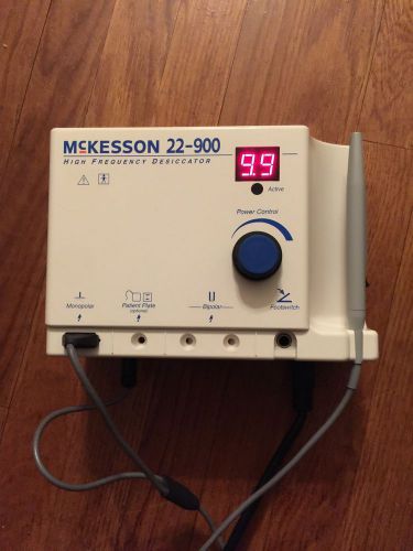 McKesson 22-900 High Frequency Desiccator ELECTRO SURGERY