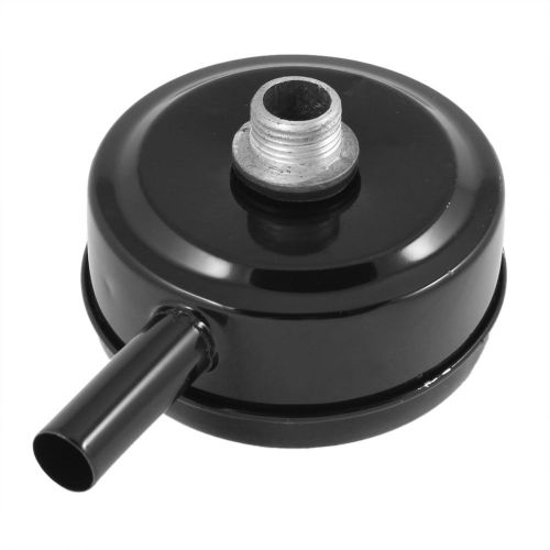 W6 1/2&#034;pt thread air compressor air inlet filter silencer black for sale