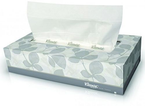 Kleenex 21606ct white facial tissue, 2-ply, pop-up box, 125 sheets, 48/carton for sale