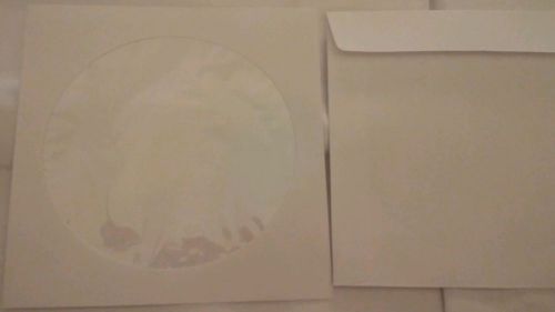 Memorex White CD &amp; DVD Sleeves 90 sleeves