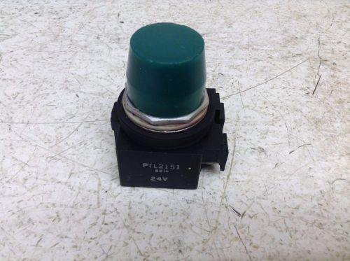 Honeywell Micro Switch PTL2151 Green Indicator Lamp Button
