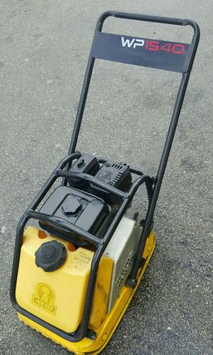 WACKER wp1540 PLATE COMPACTOR VIBRATORY TAMPER wp-1540