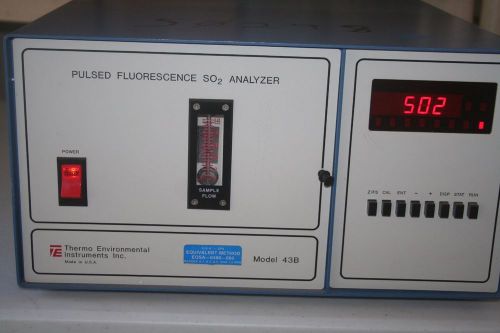 Thermo Envornmental 43B Flourescence SO2 Analyzer..