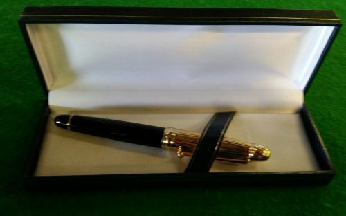 Executive ink pen gold tone in the original box.