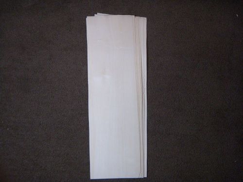 Holly Veneer wood Lumber American 5 1/2&#039;&#039; x 19 &#039;&#039; x 1/42 &#039;&#039; T ,11 pces 8 Sq.ft