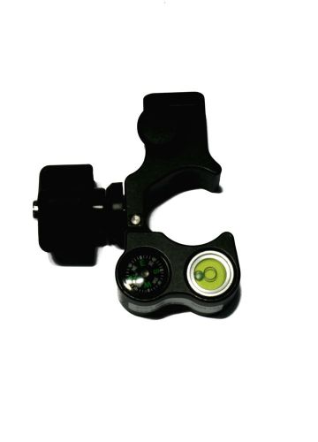 GNSS Accessories Quick-Release Pole Clamp w/ Vial &amp; Compass Dutch Hill  DH06-102
