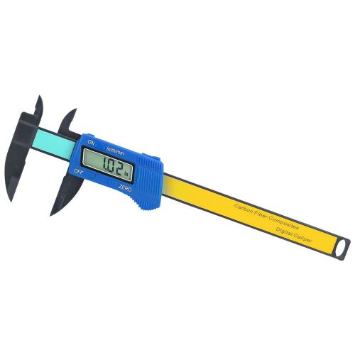 6&#034; composite digital caliper measures metric &amp; sae with lcd display world ship! for sale