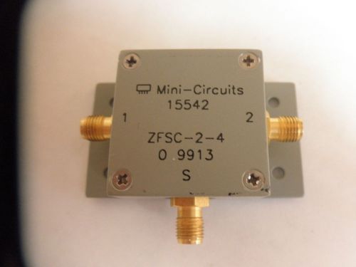 Rf signal splitter, 2 way, minicircuits, 0 deg, 0.2-1ghz for sale