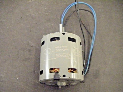 Dayton permanent split capacitor motor 3m495 1/40 hp 1625 rpm for sale