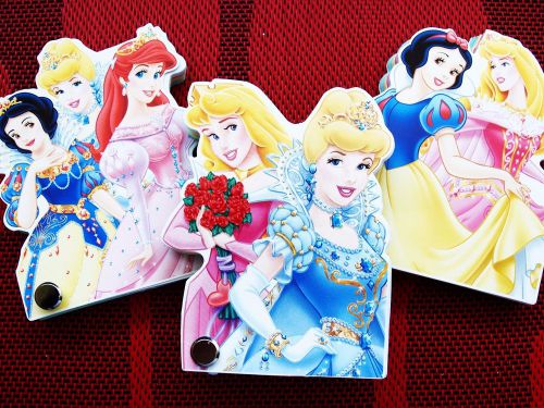 Disney Princesses Memo Note Scratch Doodle Message Writing Pad Booklet Kids Gift