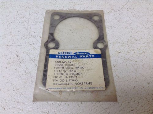 Genuine Sarco  NO 1A Cover Gasket Float Traps New
